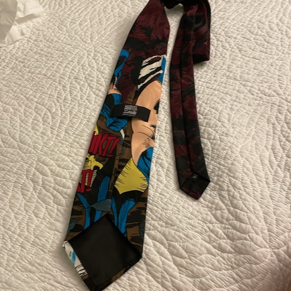 men’s Vintage Wolverine Tie Marvel Comics 1994 - Picture 3 of 5